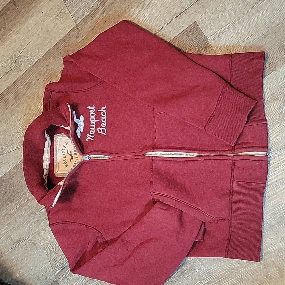 Hollister zip up Jacket large